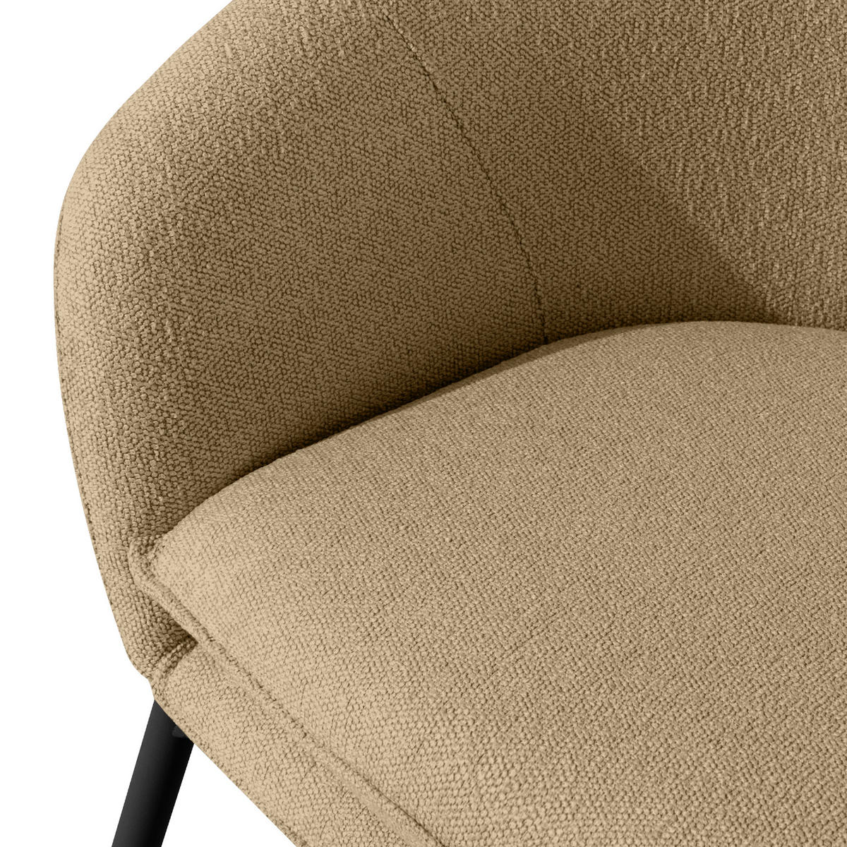 GARTENSESSEL SOLIS - Beige, Textil/Metall (69/76/66cm) - KONSIMO®
