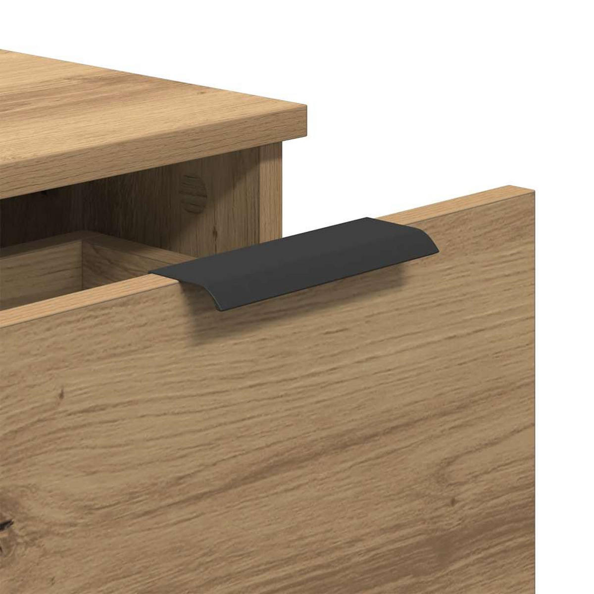 SIDEBOARD Artisan-Eiche 30/30/70 Cm Holzwerkstoff - Braun, Holzwerkstoff (30/70/30cm) - vidaXL