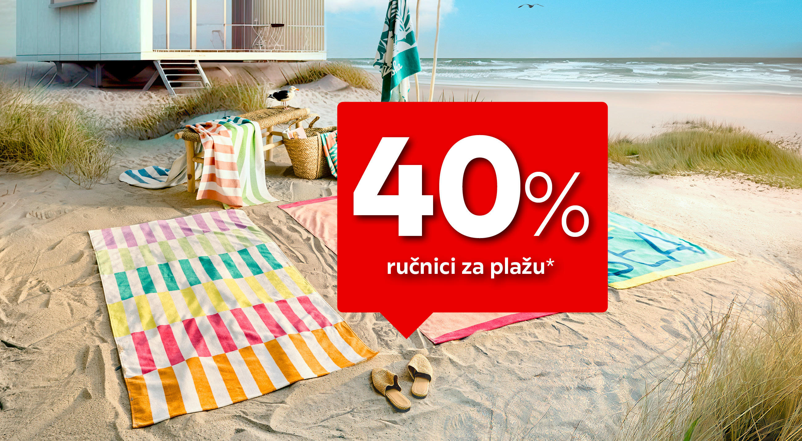 40% ručnici za plažu*