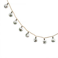 LICHTERKETTE Forester, Grün, 9x7x195 cm, Dekorative Weihnachtsdeko - Grün, Kunststoff (195cm) - home&you