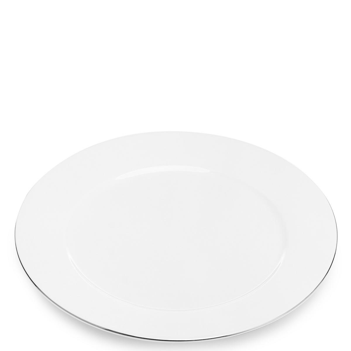 DESSERTTELLER-SET MUSCARI 6-tlg Porzellan - Platinfarben, Keramik (20cm) - KONSIMO®