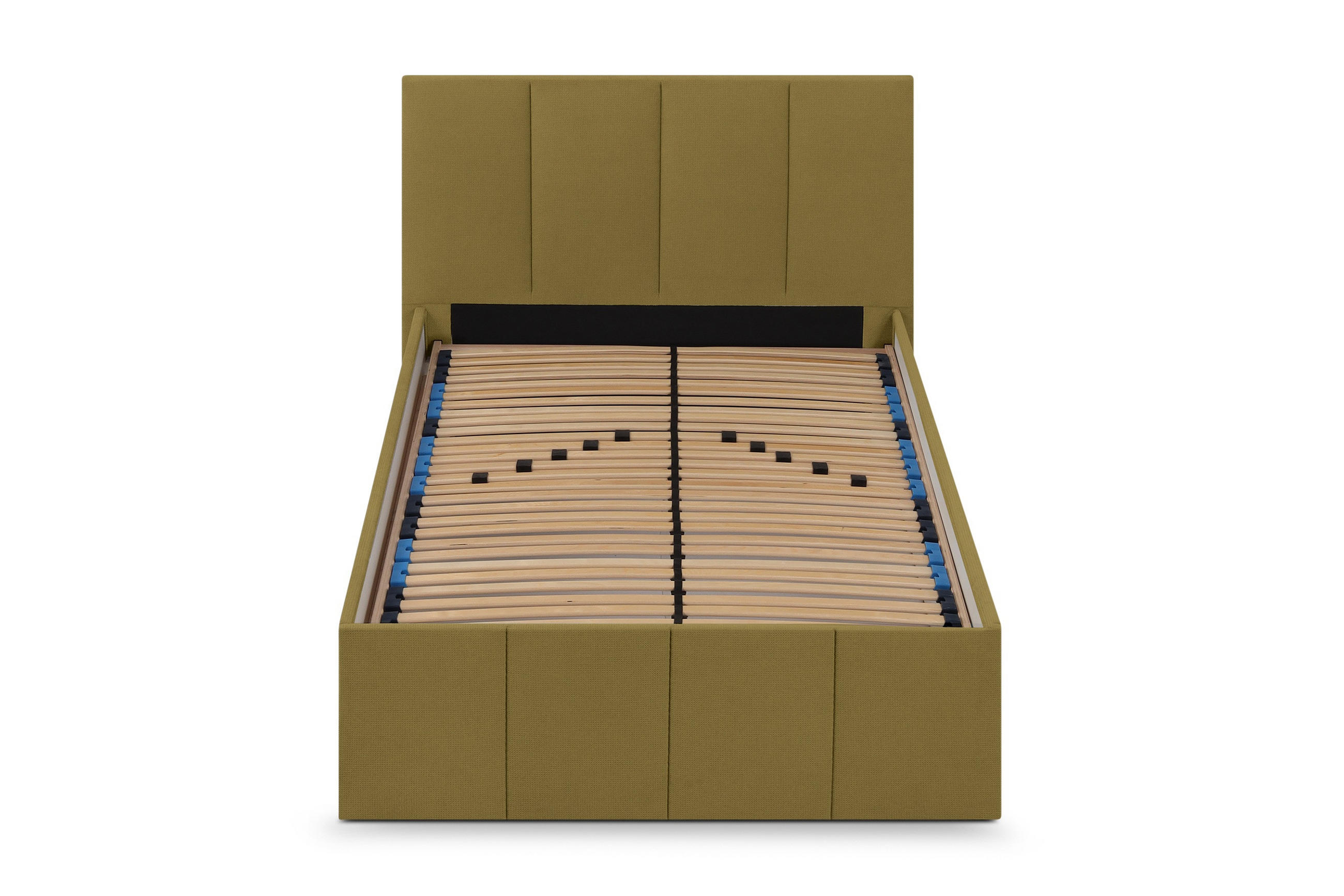 POLSTERBETT Dalas Avocado 100 x 200 x 40 cm Stauraum Mit hochwertiger Matratze H2 (bis 100 kg) und Lattenrost - Grün, Holz (100/200cm) - Halmon Schlafkomfort Betten 