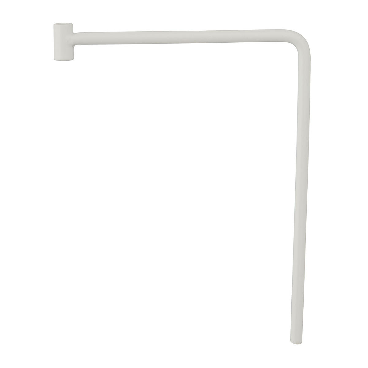 RANKGITTER - Weiß, Metall (34.5/122/11cm) - Relaxdays