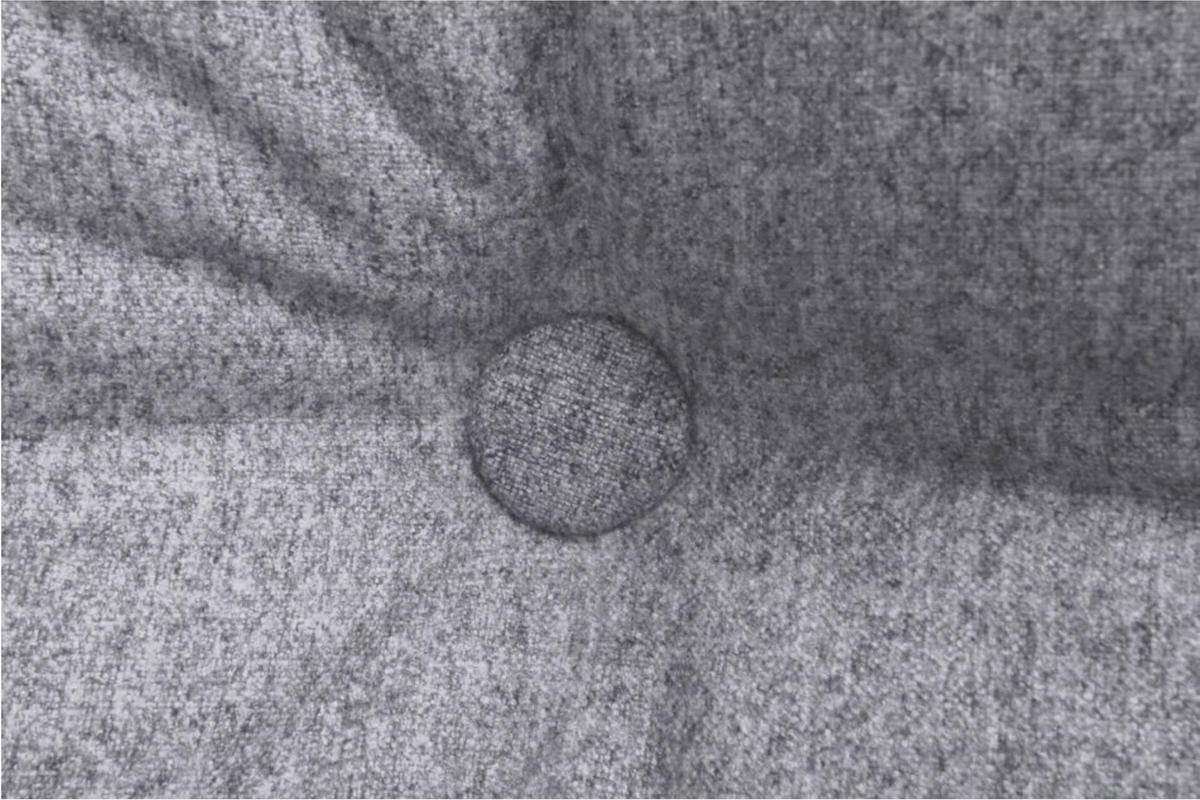 SESSEL ERISO mit Armlehnen und angenehmer Stoff zum Anfassen, Strukturstoff, hellgrau - Hellgrau/Braun, Textil (80/75/75cm) - KONSIMO®