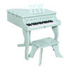 KINDERFLÜGEL mit Hocker Farbe Mintgrün - Grün, Holzwerkstoff (52/50cm) - Coemo