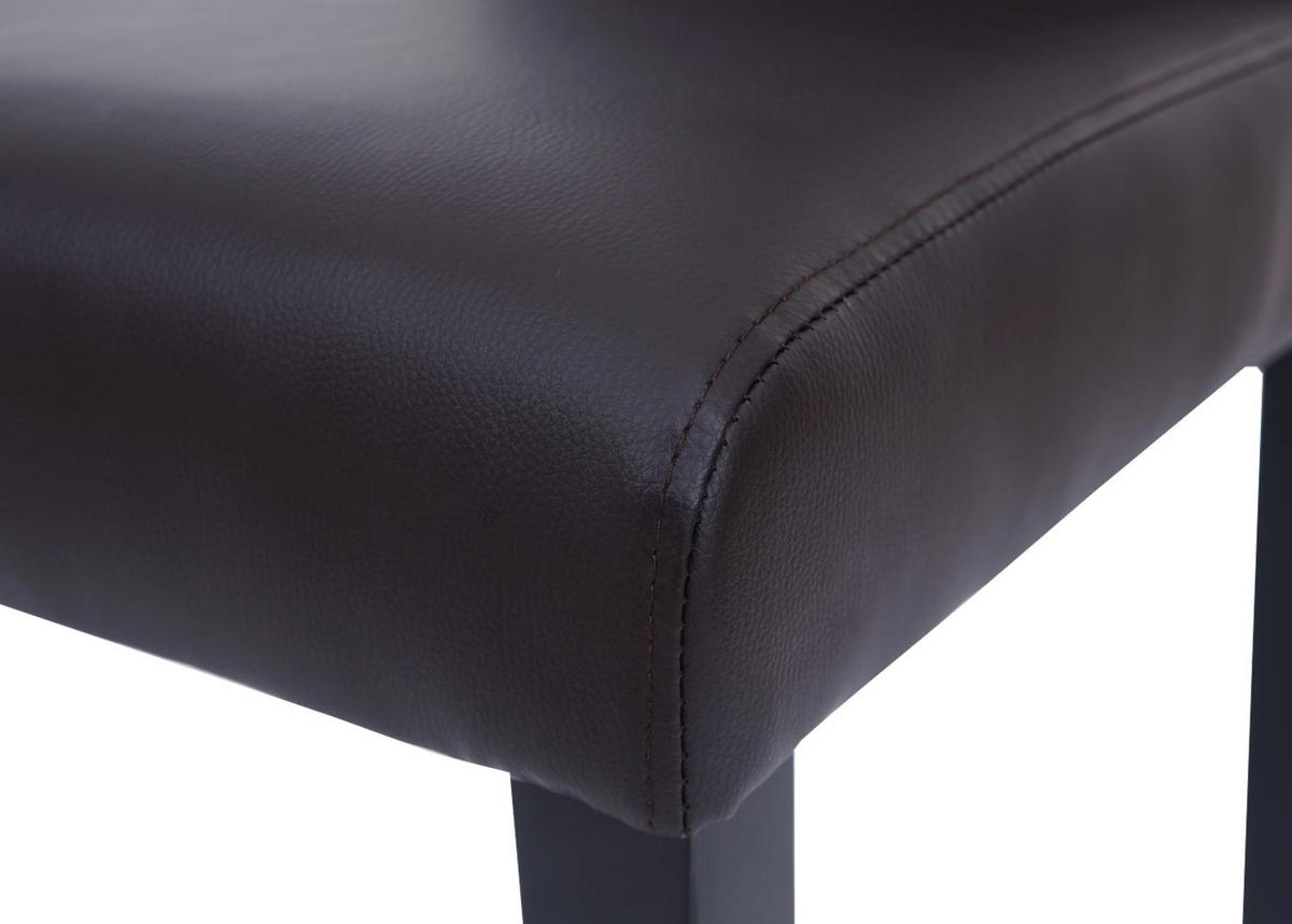 JEDILNIŠKA STOL O65D Rjava - rjava, tekstil (40/88/55cm) - MCW