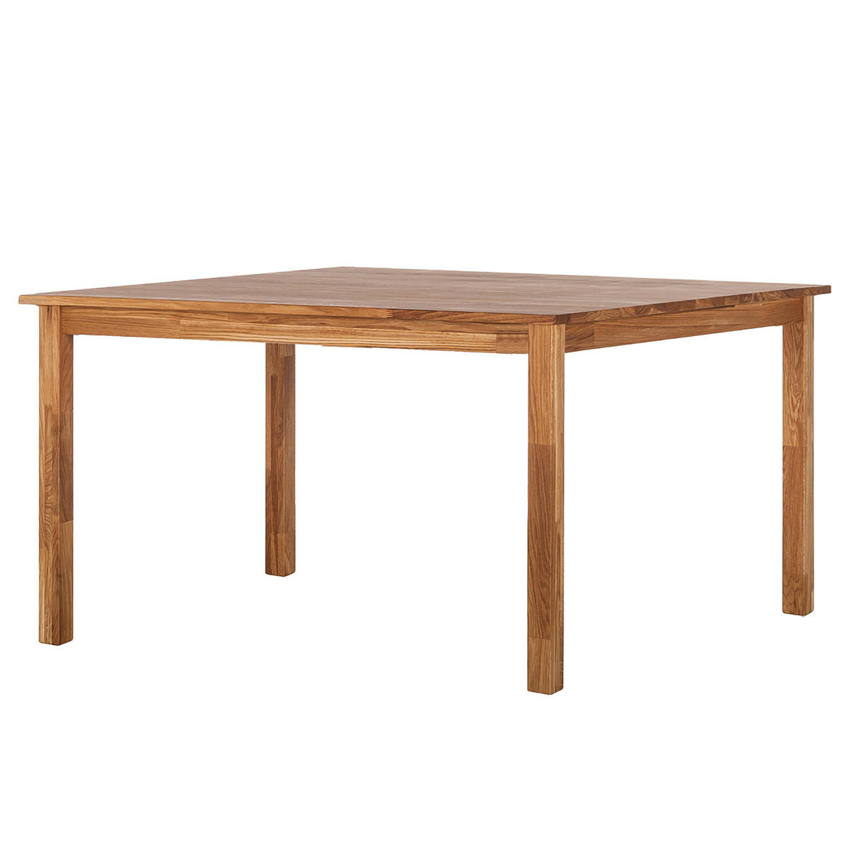 ESSTISCH - Massivholz - Eichefarben, Holz (80/140/75cm) - home24