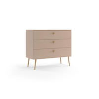 KOMMODE Schrank Kenure Macchiato - Cappuccino, Holzwerkstoff (41/85/100cm) - Fedve