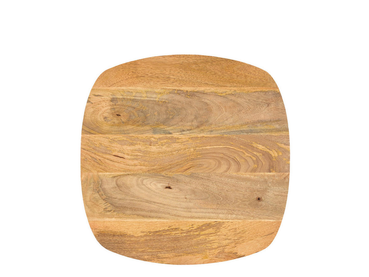BEISTELLTISCH Deens Mangoholz 60 cm / 60 cm Natur - Naturfarben, Holz (60/60/65cm) - Villa Möbel