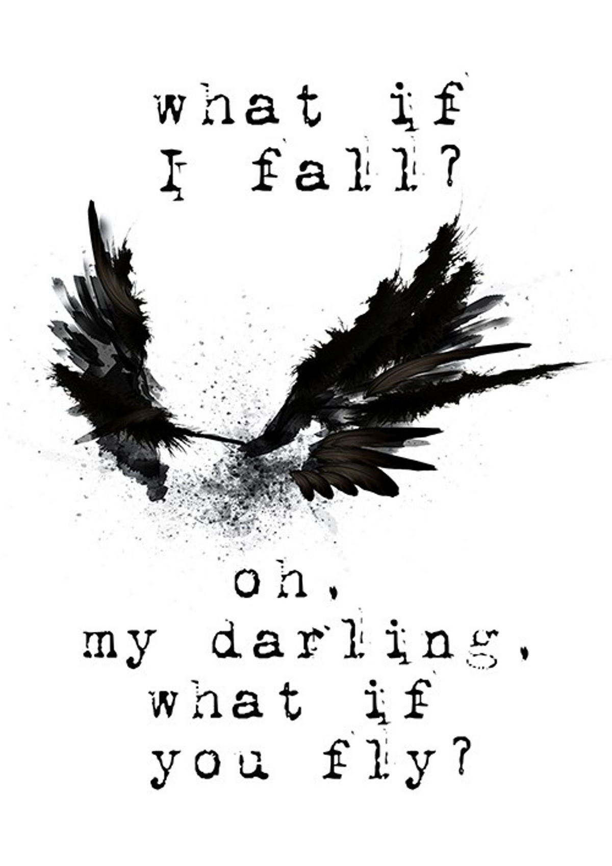 POSTER DIN A4 21x29,7 cm Motivation schwarz weiß - Weiß, Papier (21/29.7/2cm) - artissimo