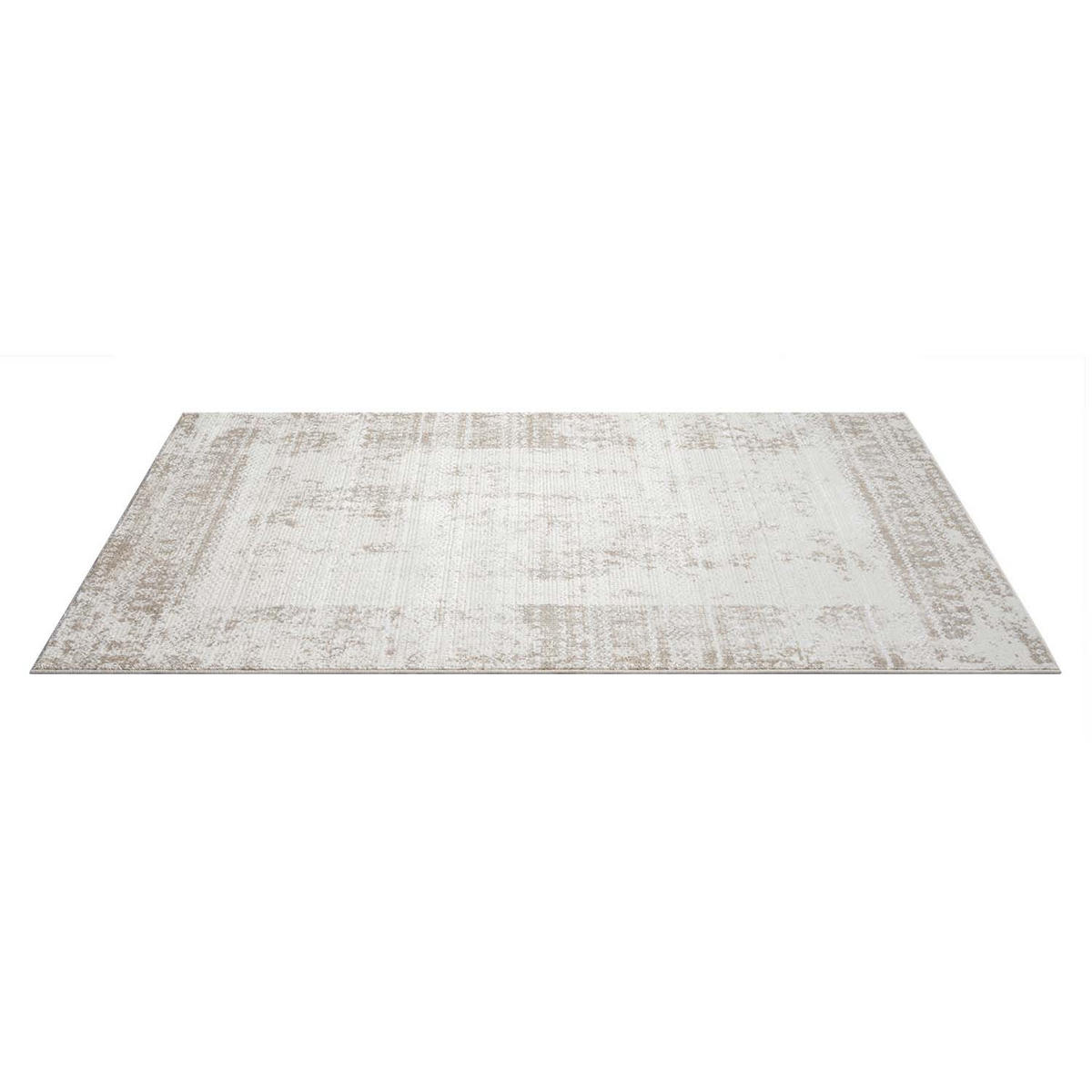 KURZFLOR-TEPPICH Antik 232 Creme 120x170 cm - Creme, Textil (120/170cm) - carpet city