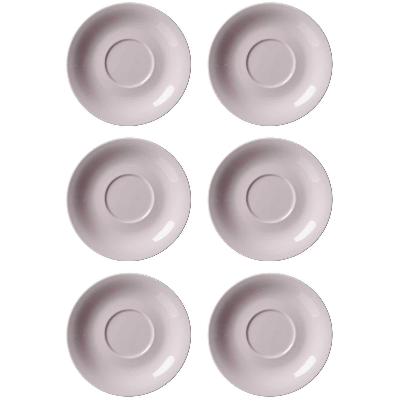JUMBOUNTERTASSEN Doppio Rosé ø 17 cm 6er Set - Rosa, Keramik (17cm) - Ritzenhoff Breker