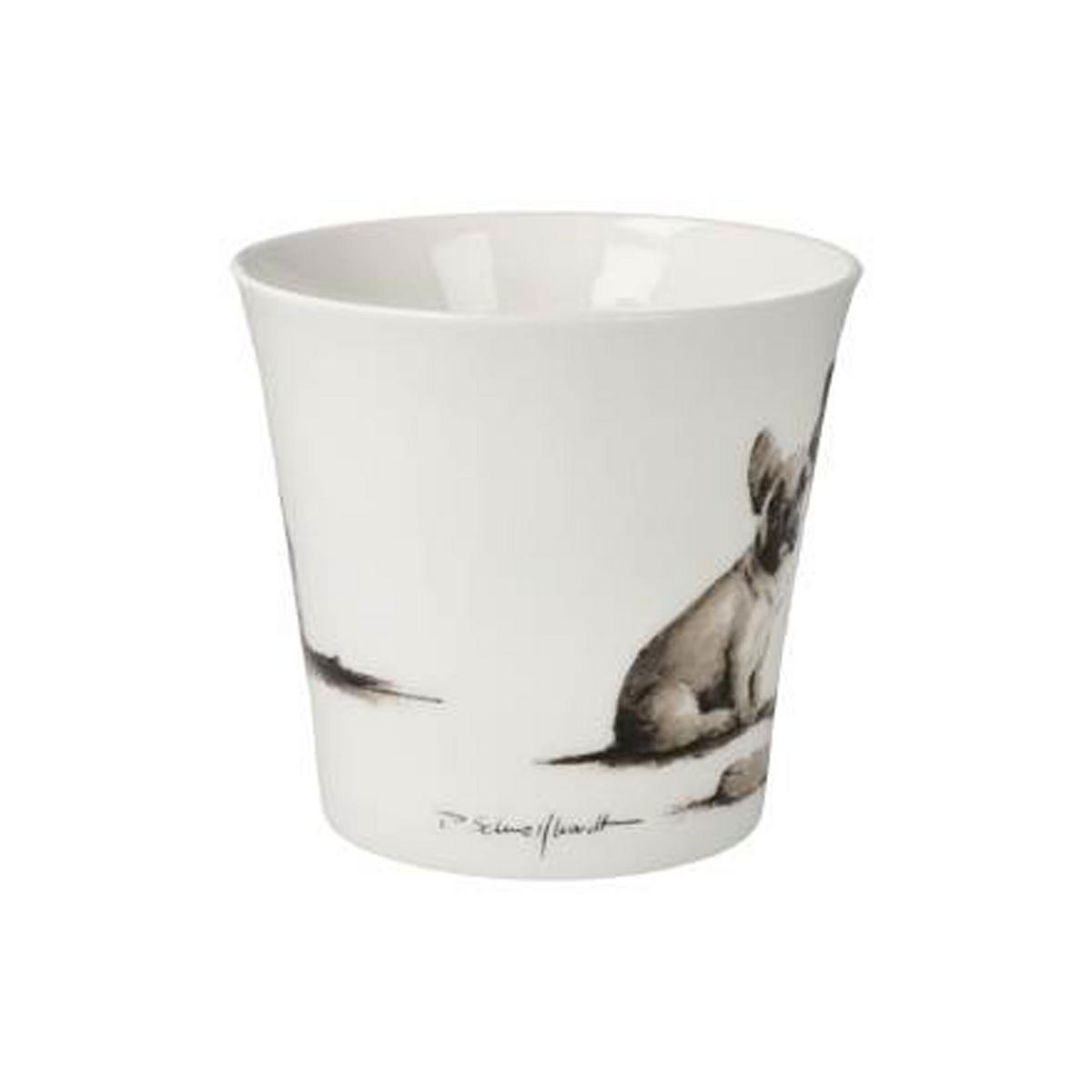 TEETASSE Peter Schnellhardt - Dicke Freunde, Fine Bone China - Multicolor, Keramik (0.35L) - Goebel