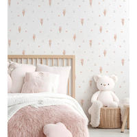 VLIESTAPETE ice cream 50 cm x 10 m, rosa - Pink/Rosa, Papier (1000/50cm) - Lilipinso