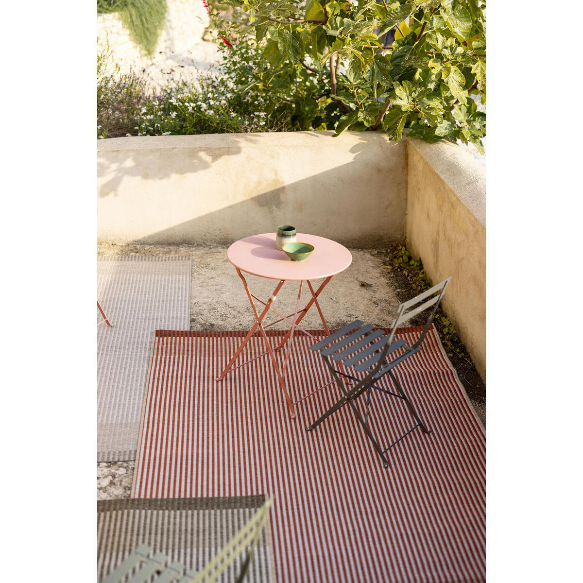 OUTDOOR-TEPPICH Slava terrakotta 200 x 290 x 1 cm - Dunkelorange, Textil (200/290cm) - Vivaraise
