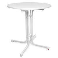 BISTROTISCH Bistroni 70/70cm Weiß - Weiß, Metall (70/70/70cm) - Beautissu 