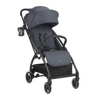 BUGGY Joy dunkelgrau bis 22 kg, Rückenlehne verstellbar, faltbar - Grau, Metall (68/46/105cm) - Kikka boo
