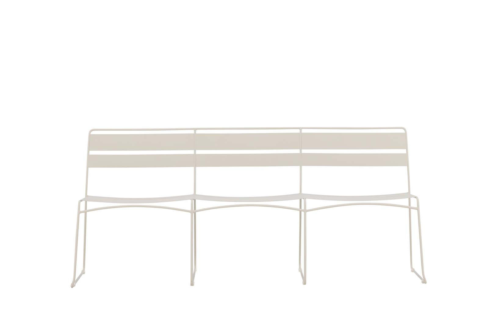 GARTENSOFA beige - Beige, Metall (180/78/55cm) - ebuy24