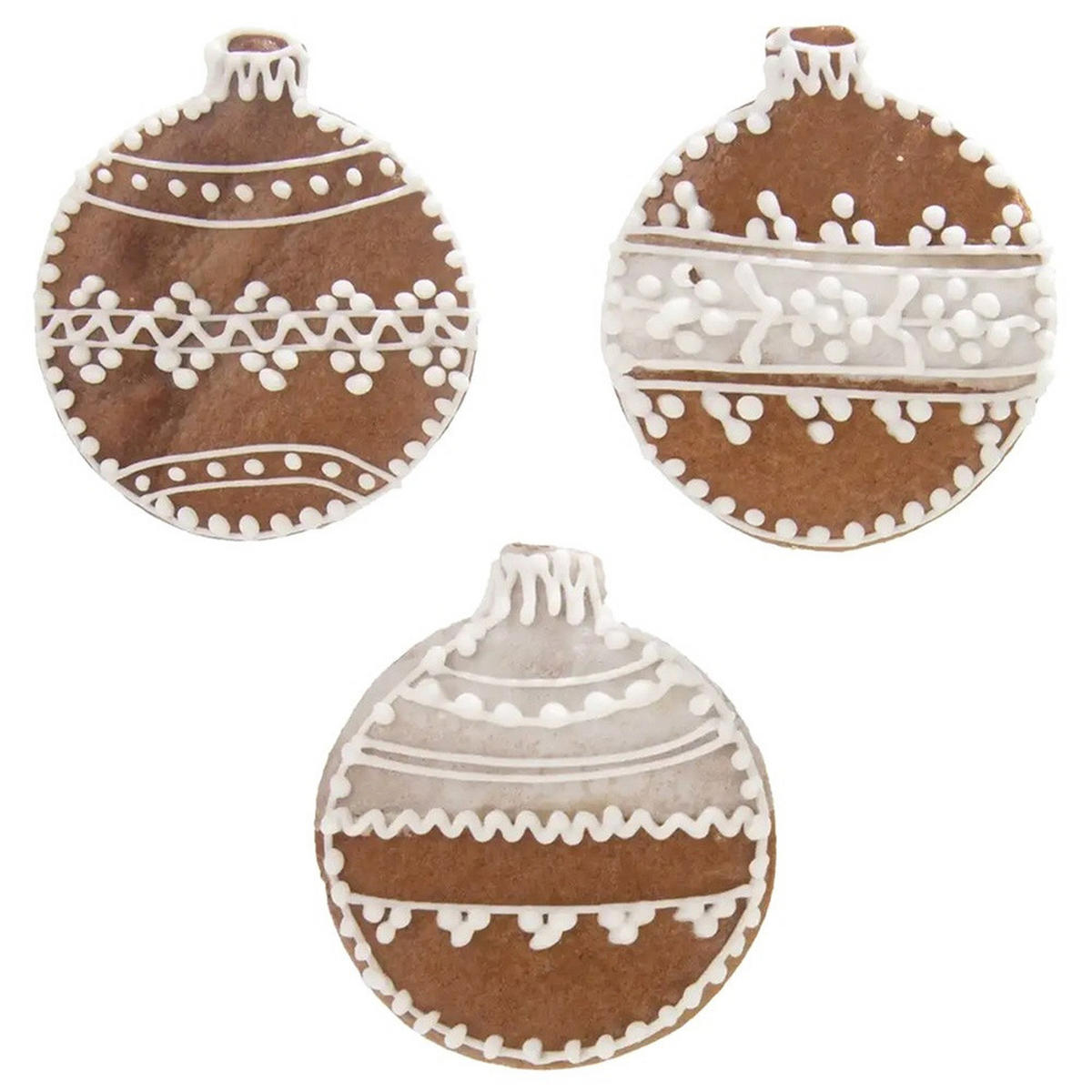 AUSSTECHFORM Christbaumkugel 7 cm Silber - Silberfarben, Metall (6/1.5/7cm) - Orion 