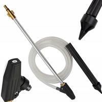 INJEKTOR Universal Set, Keramikdüse, Messinganschluss, 3 m Schlauch, Hochdrucklanze 460 mm - Multicolor, Kunststoff/Metall (10/10/10cm)