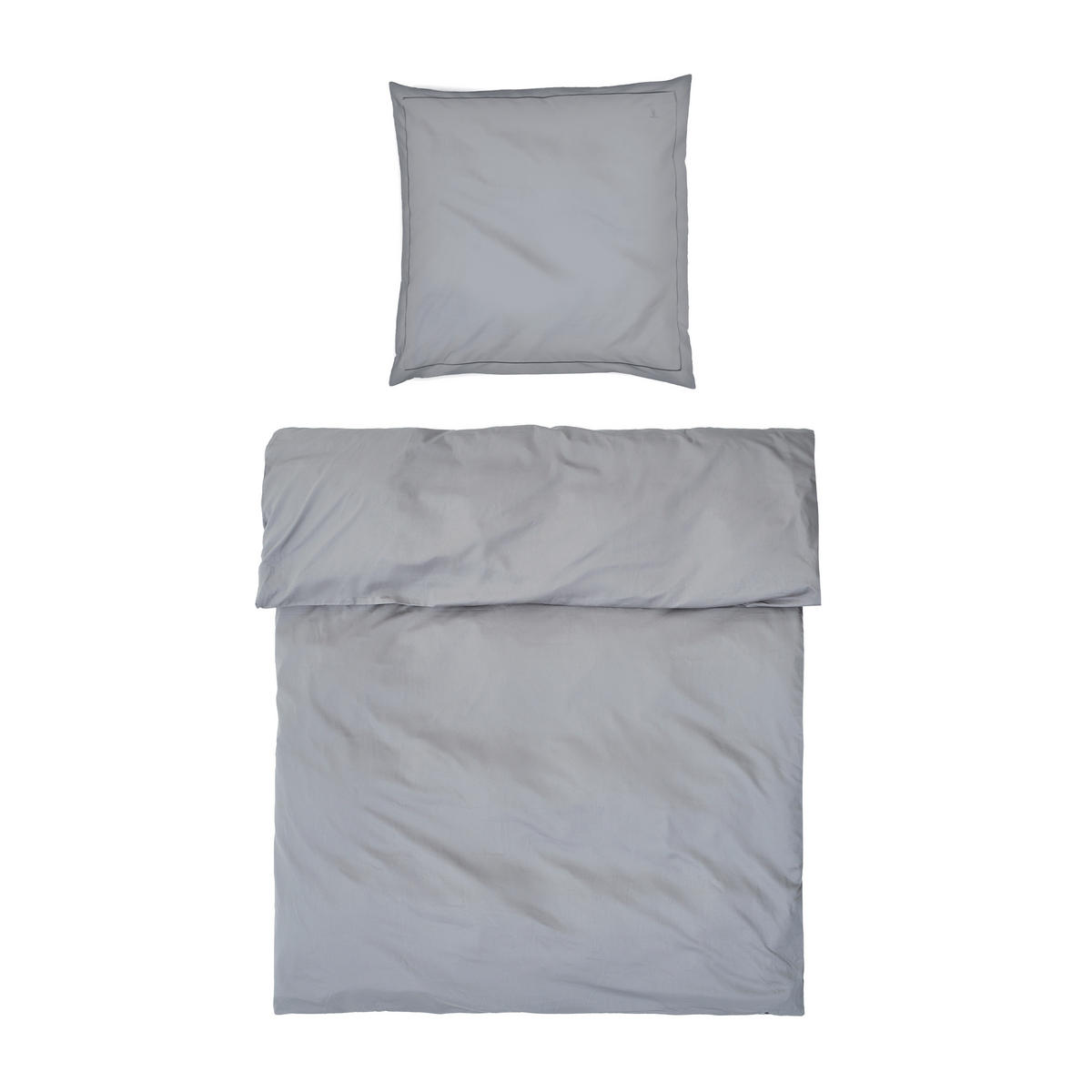 BETTWÄSCHE LUXURY - Grau, Textil (135/200cm) - MÖVE