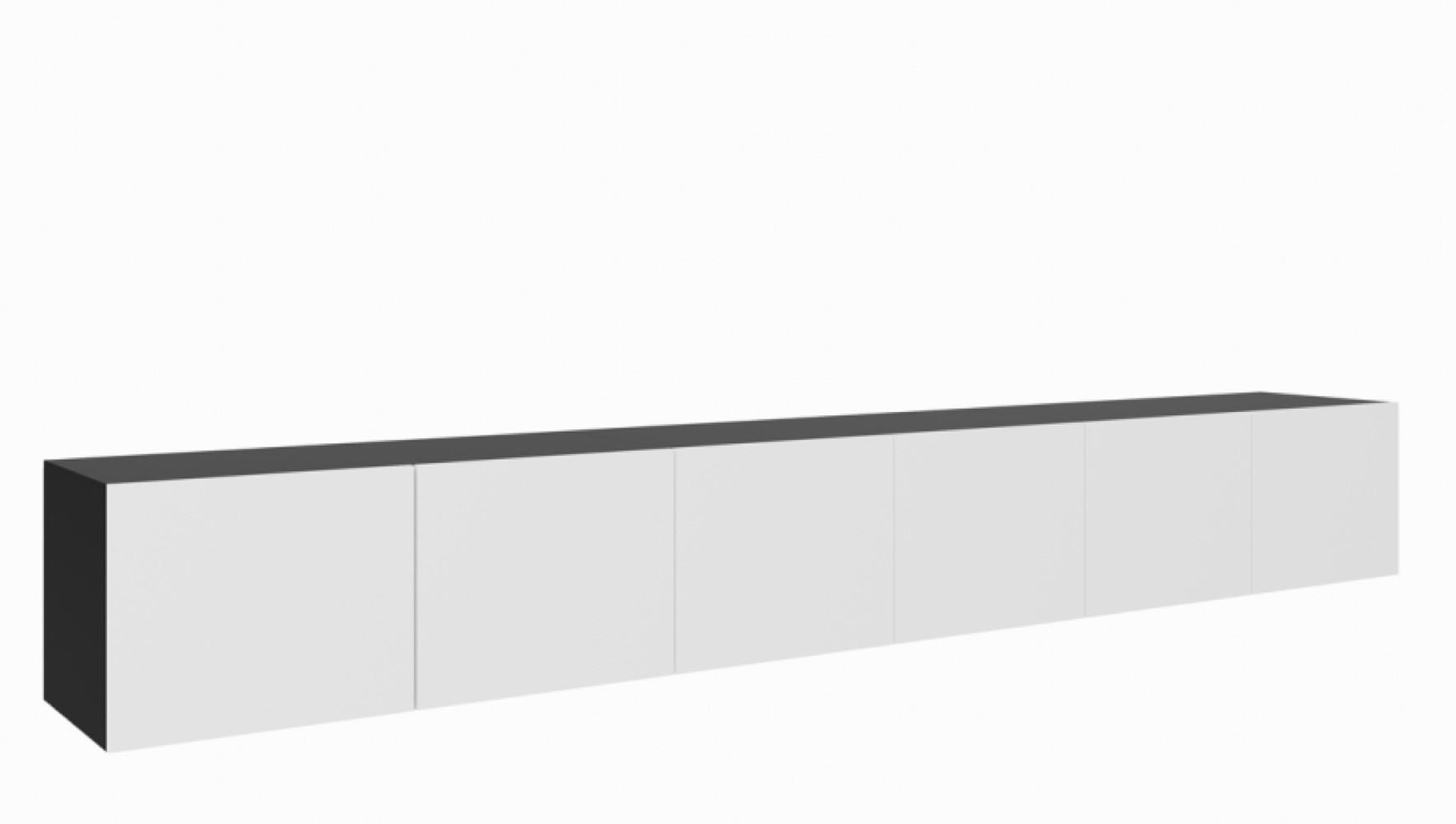 Sepro Meble Tv-Schrank Weiß 300x41x40 cm