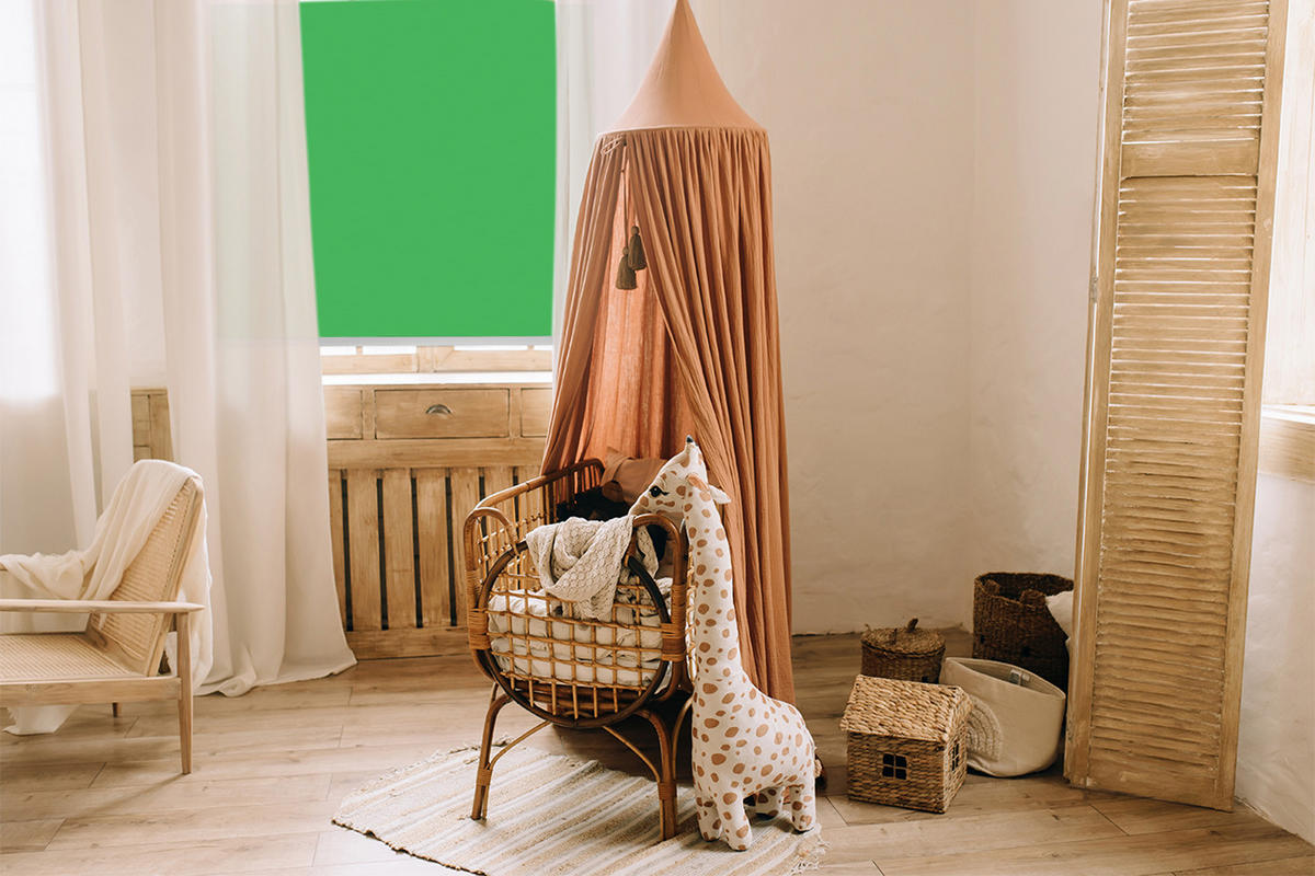 VNÚTORNÁ roleta - okenná roleta - roleta - 100x100 cm - Zelená - zelená, plast (100/100/0.5cm) - TULUP