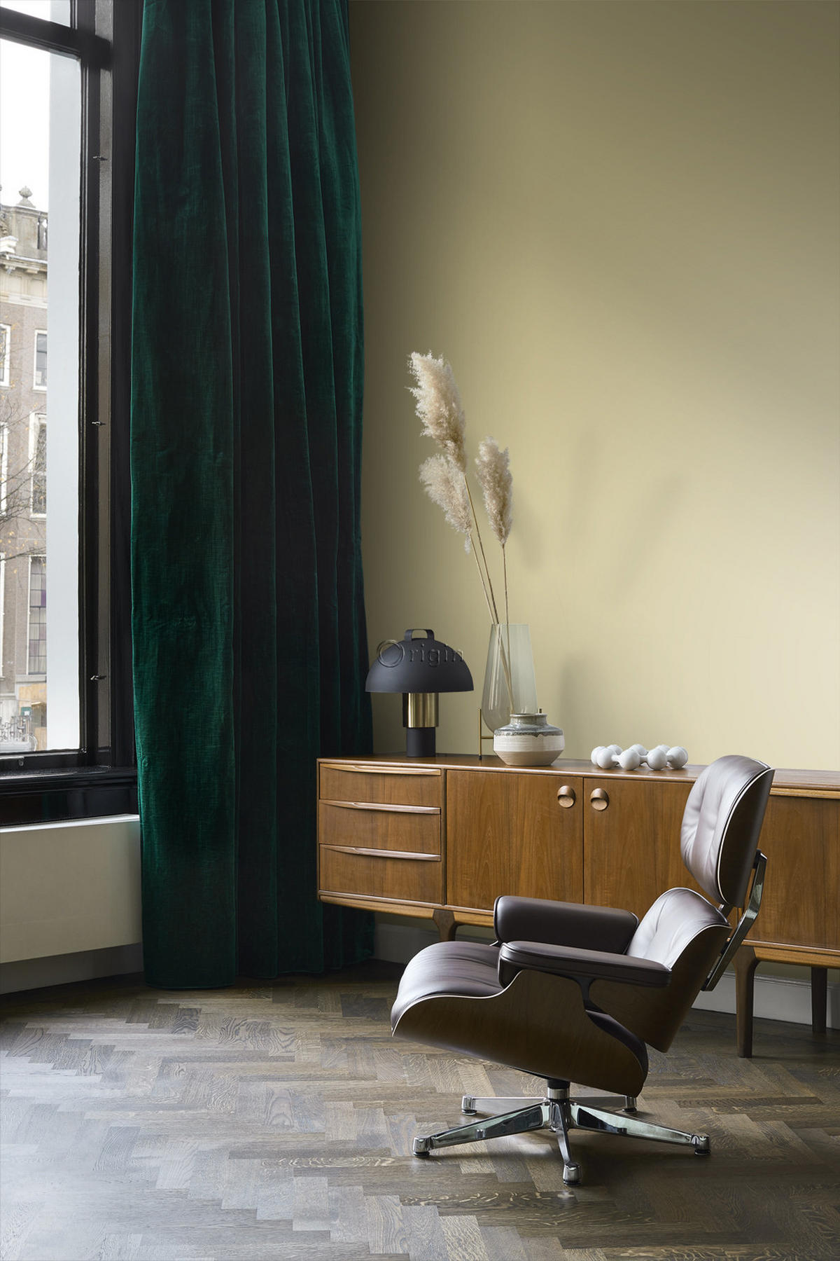 TAPETE Uni 53 cm x 10.05 m - Goldfarben, Papier (53/1000cm) - Origin Wallcoverings