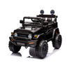ELEKTROAUTO SUV Toyota schwarz FJ Cruiser EVA-Reifen Musik LED-Lichter - Schwarz, Kunststoff (124/79/80cm) - Chipolino