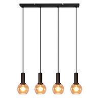 PENDELLEUCHTE 13/55/145cm - Schwarz, Metall (55/13/145cm) - Nettlife