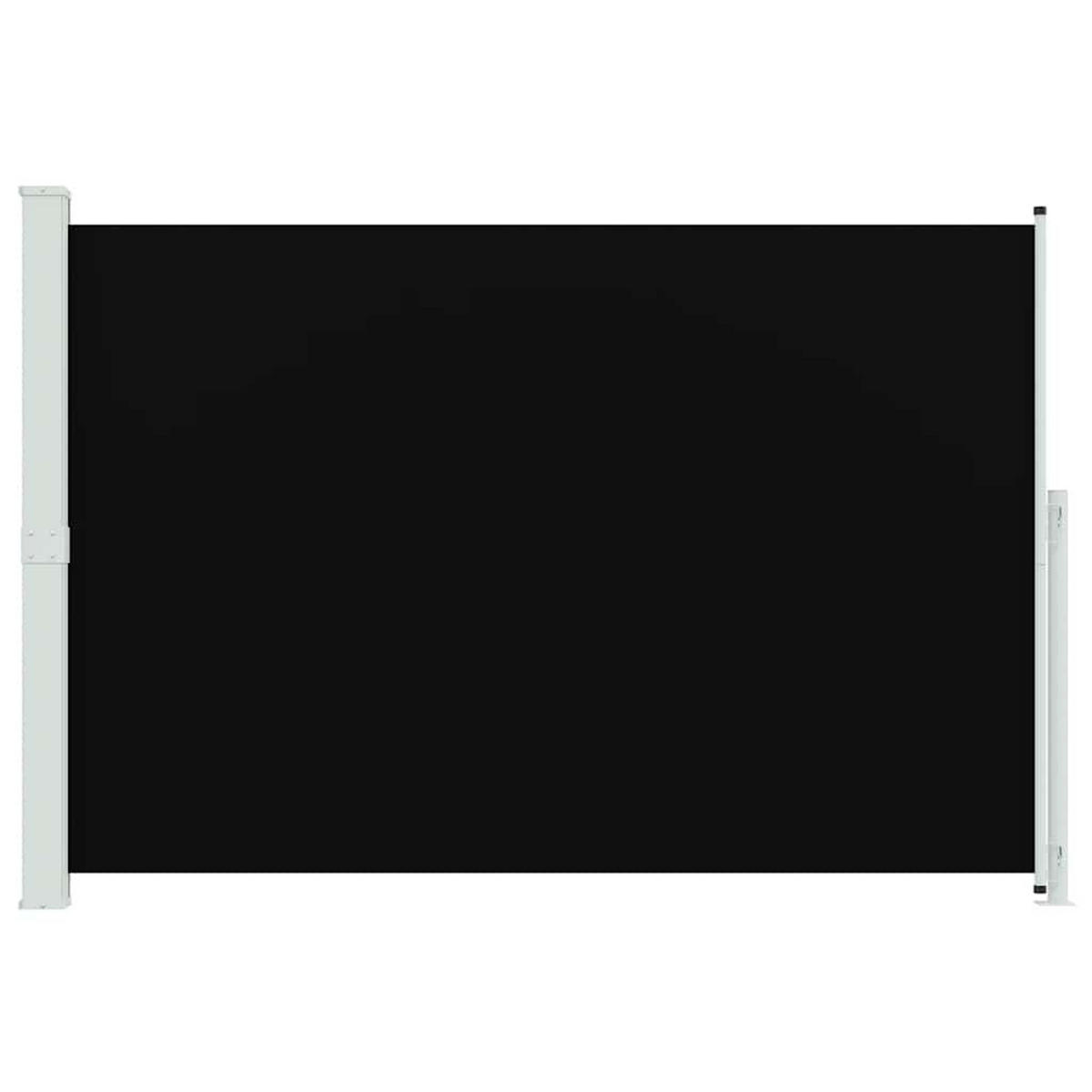SEITENMARKISE Ausziehbar 200x300 cm Schwarz - Schwarz, Textil (300/200/300cm) - furnicato