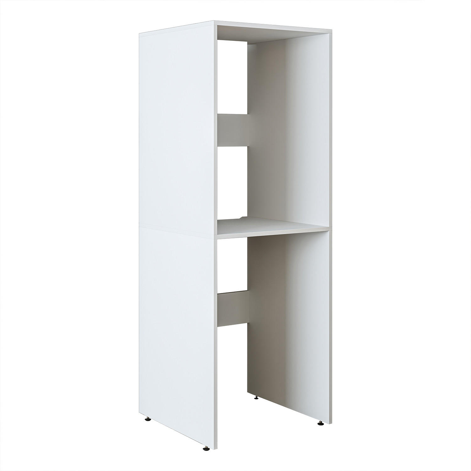 WASCHMASCHINENSCHRANK DUO-II 67cm Breit, 176cm Hoch - Weiß, Holzwerkstoff (67/176/65cm)