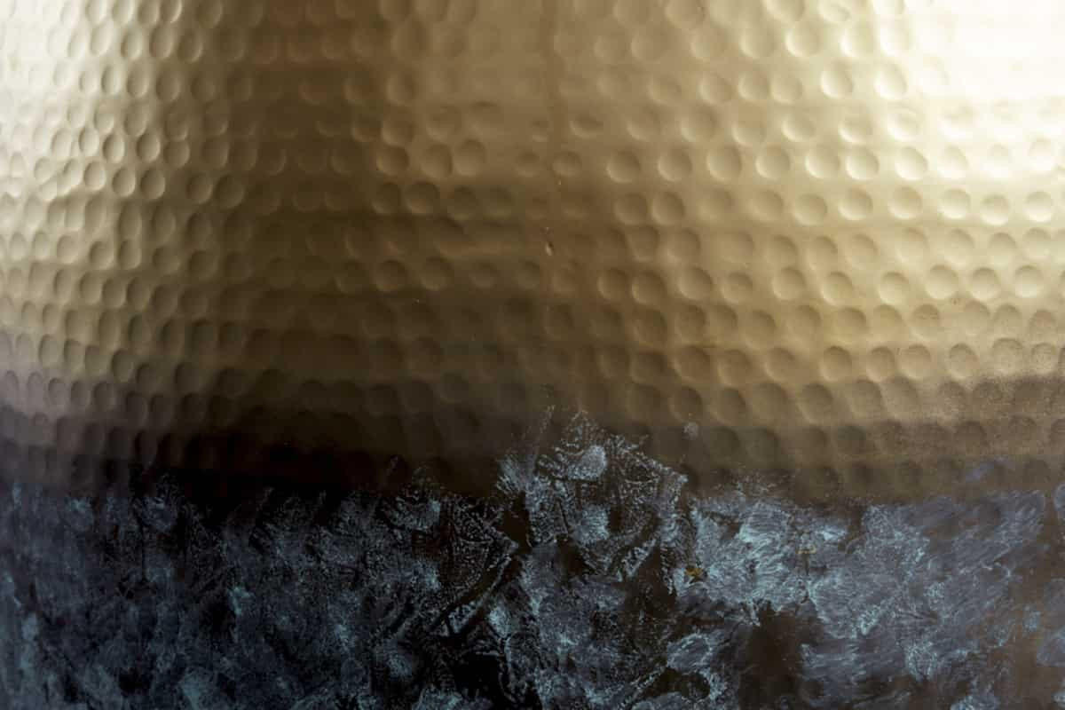 COUCHTISCH ORIENT III Metall Gold 60 cm - Blau/Goldfarben, Metall (60/60/31cm) - riess-ambiente