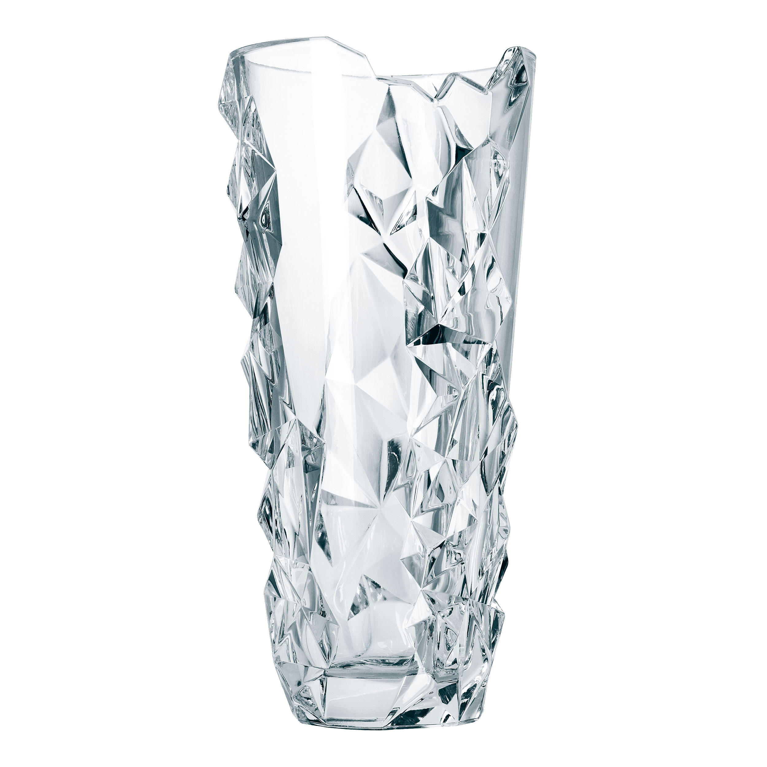 GLASVASE Sculpture, Kristallglas, 33 cm - Transparent, Glas (15.4/33cm) - Nachtmann