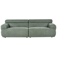 POHOVKA 3-místná Látka Zelená Hovden - zelená barva, textil (210/69/95cm) - Beliani