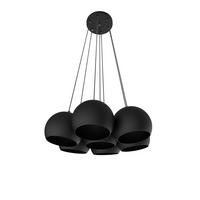 HÄNGELEUCHTE - Schwarz, Metall (25/25/20cm) - Lumicom