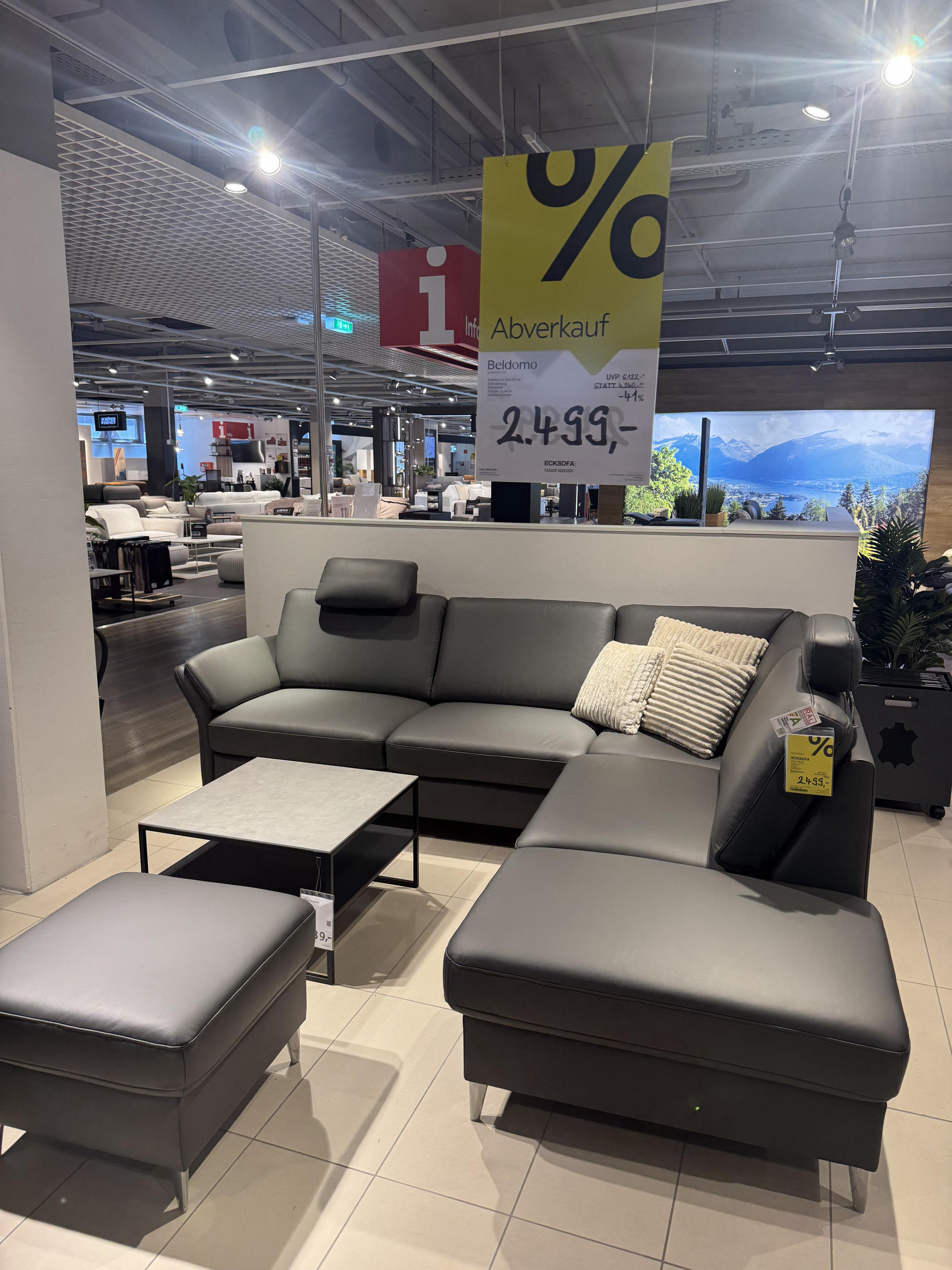 Ecksofa "Villach" - Beldomo System