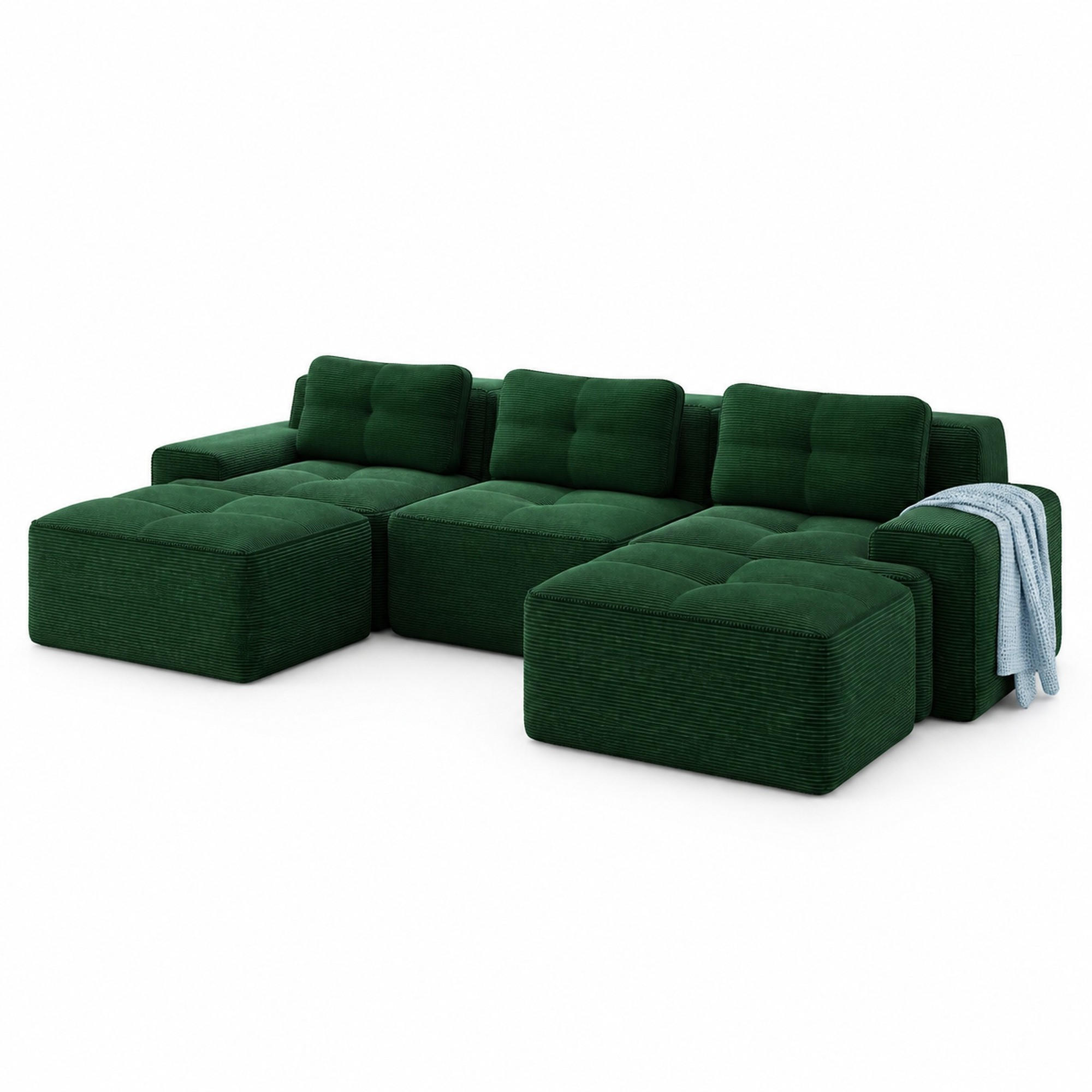 Ivmeu Sofa Grün 293x69x177 cm