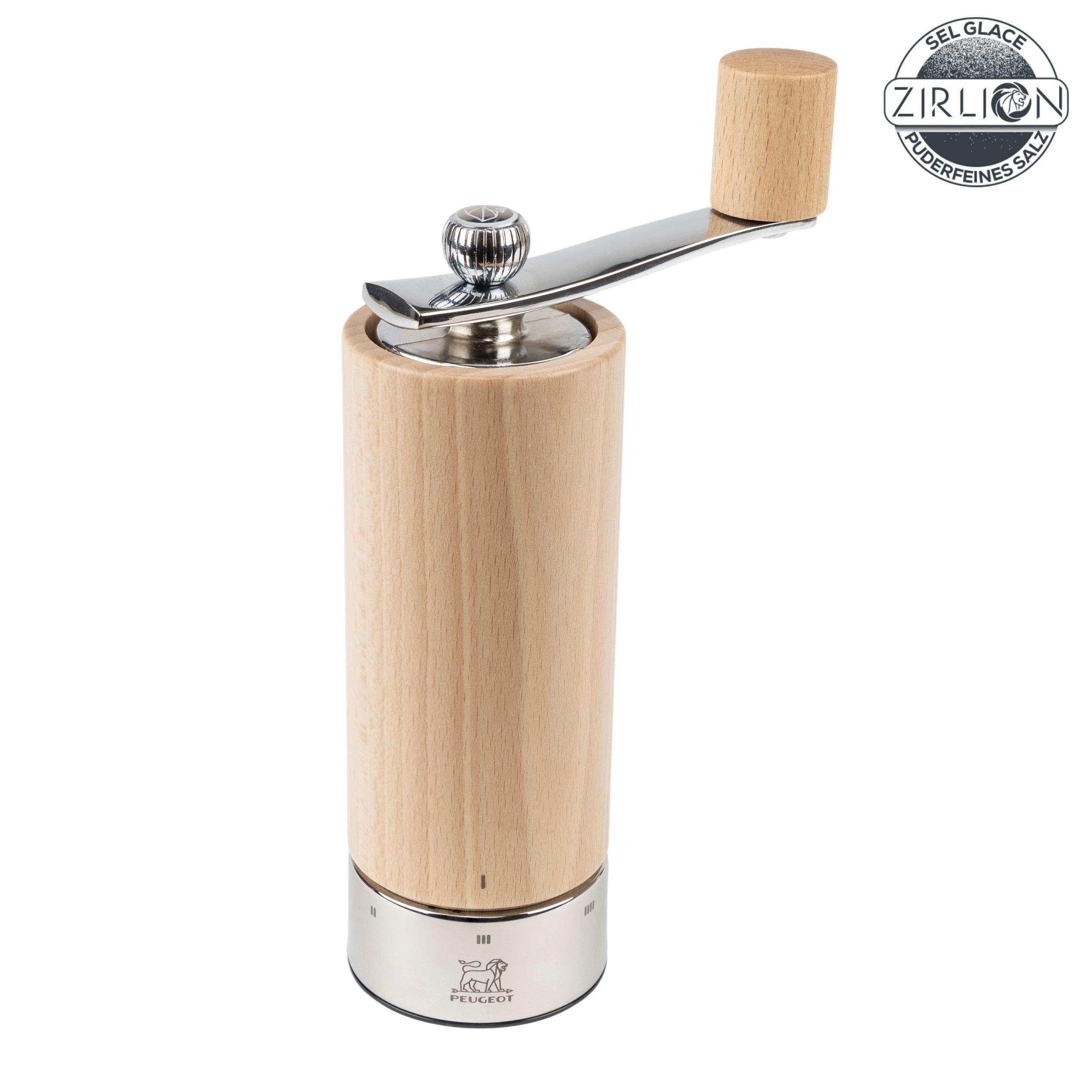 SALZMÜHLE Paris uSelect 18cm Buchenholz Natur Zirkonia-Mahlwerk - Braun, Holz (5.4/18/5.4cm) - PEUGEOT