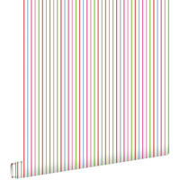 TAPETE Streifen 53 cm x 10.05 m - Grün, Papier (53/0.1cm) - ESTAhome