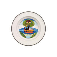 SUPPENTELLER ARCHE NOAH Design Naif bunt ø 21 cm - Multicolor, Keramik (21cm) - Villeroy & Boch