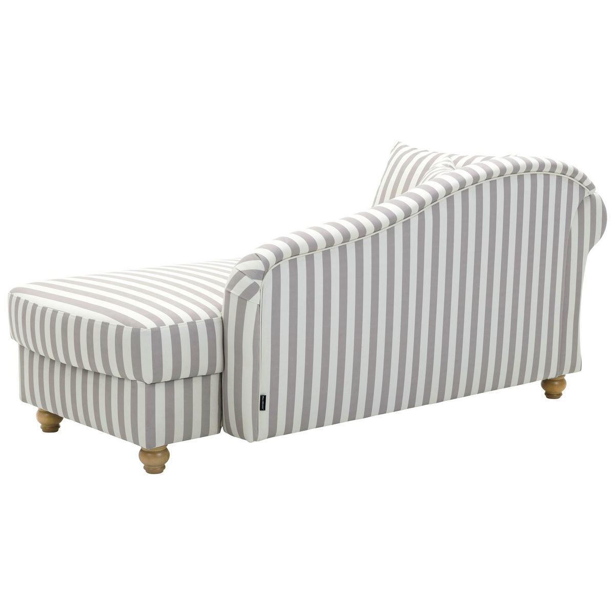 RECAMIERE Armlehne links Katrinka Flachgewebe mittelbraun - Haselnussfarben, Kunststoff (188/84/92cm) - 58aufmkessel