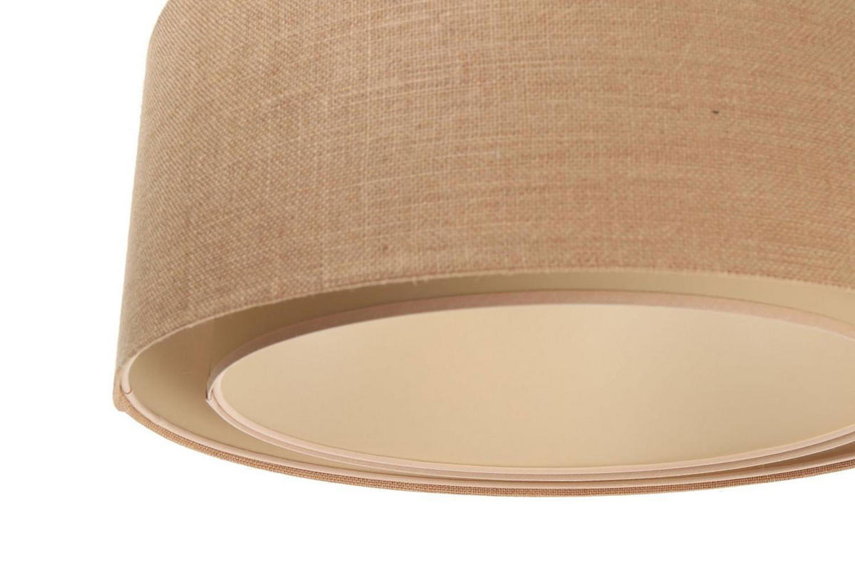 HÄNGELEUCHTE Beige 50/20 cm - Beige, Kunststoff (50/1/20cm) - ONZENO