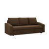 SOFA Neo mit abgeschrägter Armlehnen braun - Braun, Textil (220/85/92cm) - SIMKAM Furniture