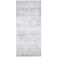 TEPPICHLÄUFER SKY hellgrau vintage 100/200 cm - Hellgrau, Textil (100/200cm) - Tapiso