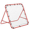 REBOUNDER, PE, Rot/Schwarz, 96L x 80B x 96H cm - Rot/Schwarz, Metall (80/96cm) - HOMCOM