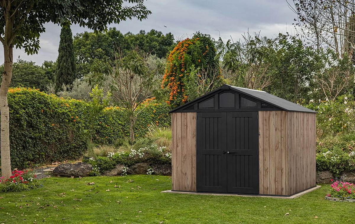 GARTENHAUS Summit - Kieferfarben, Kunststoff (243/251/305cm) - Keter