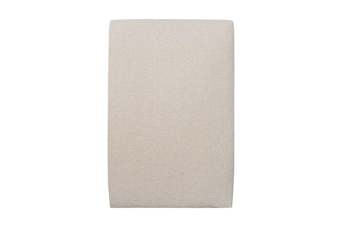 KOPFTEIL gepolstertes – hellbeiger Bouclé-Stoff - 90 cm - Beige, Karton/Holz (90/120/10cm) - Sommeil de Plomb