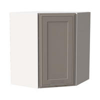 ECKHÄNGESCHRANK Salo W10/60 Kaschmir Matt / Weiß 60 / 60 / 72cm - Kaschmir/Weiß, Holz/Holzwerkstoff (60/72/60cm) - Feldmann-Wohnen