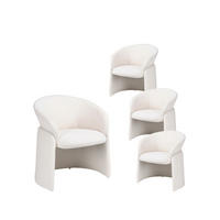 ESSZIMMERSTUHL Maren Beige 72 cm x 77 cm 4er-Set - Beige, Textil (72/77/62cm) - Klast Home